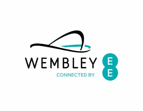 Wembley Stadium / EE logo