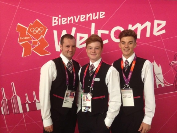 Olympic Games hospitality staff 2012